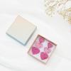 image2 PCS Heart Earrings for Concert 80S Heart Drop Earrings for Halloween Valentines DayDark Pink