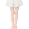 imageAmerican Trends Baby Girls Dance Tights Toddler Footed Ballet Tights StockingsHot Pinklight Greenyellow3 Pairs
