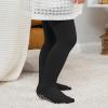 imageAmerican Trends Baby tights with Non Slip Grips Newborn Socks Infant Leggings Ultra Soft StockingsBlack With Grips