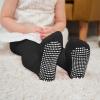 imageAmerican Trends Baby tights with Non Slip Grips Newborn Socks Infant Leggings Ultra Soft StockingsBlack With Grips