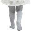 imageAmerican Trends Baby tights with Non Slip Grips Newborn Socks Infant Leggings Ultra Soft StockingsGrey With Grips