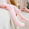 imageAmerican Trends Baby tights with Non Slip Grips Newborn Socks Infant Leggings Ultra Soft StockingsLight Pink With Grips