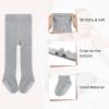 imageAmerican Trends Baby tights with Non Slip Grips Newborn Socks Infant Leggings Ultra Soft StockingsLight Pink With Grips
