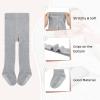 imageAmerican Trends Baby tights with Non Slip Grips Newborn Socks Infant Leggings Ultra Soft StockingsWhite With Grips