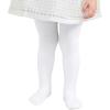 imageAmerican Trends Baby tights with Non Slip Grips Newborn Socks Infant Leggings Ultra Soft StockingsWhite With Grips