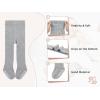 imageAmerican Trends Baby tights with Non Slip Grips Tights3 Pairswhite Pink Grey