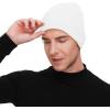 imageAmerican Trends Beanie Hat for Men Women Smile Face Beanies Knit Soft Cute Skull Beanie HatsBwhite