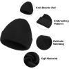 imageAmerican Trends Beanie Hat for Men Women Smile Face Beanies Knit Soft Cute Skull Beanie HatsGreen
