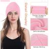 imageAmerican Trends Beanie Hat for Men Women Smile Face Beanies Knit Soft Cute Skull Beanie HatsPink