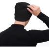 imageAmerican Trends Beanie Hats for Men Winter Hats Fisherman Beanie Slouchy Beanie Soft Skull Caps Knit HatsA Black