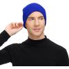 imageAmerican Trends Beanie Hats for Men Winter Hats Fisherman Beanie Slouchy Beanie Soft Skull Caps Knit HatsBlue