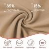 imageAmerican Trends Dance Tights for Girls Ballet Tights Stirrup Soft Soft LeggingsTan