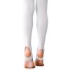 imageAmerican Trends Dance Tights for Girls Ballet Tights Stirrup Soft Soft LeggingsZ 2 Pairswhite