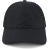 imageAmerican Trends Men Women Baseball Cap Adjustable Dad Hat Breathable Waterproof Colorful Cap HatA Black