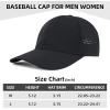 imageAmerican Trends Men Women Baseball Cap Adjustable Dad Hat Breathable Waterproof Colorful Cap HatDeep Grey