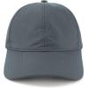 imageAmerican Trends Men Women Baseball Cap Adjustable Dad Hat Breathable Waterproof Colorful Cap HatDeep Grey