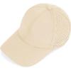 imageAmerican Trends Men Women Baseball Cap Adjustable Dad Hat Breathable Waterproof Colorful Cap HatKhaki