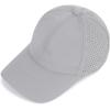 imageAmerican Trends Men Women Baseball Cap Adjustable Dad Hat Breathable Waterproof Colorful Cap HatLight Grey