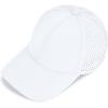 imageAmerican Trends Men Women Baseball Cap Adjustable Dad Hat Breathable Waterproof Colorful Cap HatWhite