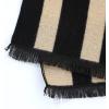 imageAmerican Trends Mens Winter Scarf Cashmere Feel Soft Warm Scarves Winter Gifts for MenBlack  Beige