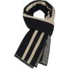 imageAmerican Trends Mens Winter Scarf Cashmere Feel Soft Warm Scarves Winter Gifts for MenBlack  Beige