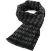 imageAmerican Trends Mens Winter Scarf Cashmere Feel Soft Warm Scarves Winter Gifts for MenBlack Diamond