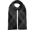 imageAmerican Trends Mens Winter Scarf Cashmere Feel Soft Warm Scarves Winter Gifts for MenGrey Diagonal Stripes