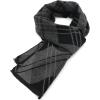 imageAmerican Trends Mens Winter Scarf Cashmere Feel Soft Warm Scarves Winter Gifts for MenGrey Diagonal Stripes