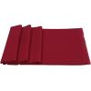 imageAmerican Trends Mens Winter Scarf Cashmere Feel Soft Warm Scarves Winter Gifts for MenSolid Wine Red