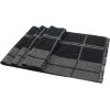 imageAmerican Trends Mens Winter Warm Long Soft Scarf Plaid Tassel Scarf for Men Soft Classic ScarvesBlack  Gift Box