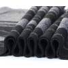imageAmerican Trends Mens Winter Warm Long Soft Scarf Plaid Tassel Scarf for Men Soft Classic ScarvesBlack  Grey Diamond