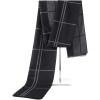 imageAmerican Trends Mens Winter Warm Long Soft Scarf Plaid Tassel Scarf for Men Soft Classic ScarvesBlack
