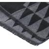 imageAmerican Trends Mens Winter Warm Long Soft Scarf Plaid Tassel Scarf for Men Soft Classic ScarvesBlack Grey Triangle