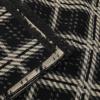 imageAmerican Trends Mens Winter Warm Long Soft Scarf Plaid Tassel Scarf for Men Soft Classic ScarvesBlack Yellow