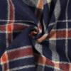 imageAmerican Trends Mens Winter Warm Long Soft Scarf Plaid Tassel Scarf for Men Soft Classic ScarvesNavy  Beige  Red