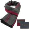 imageAmerican Trends Mens Winter Warm Long Soft Scarf Plaid Tassel Scarf for Men Soft Classic ScarvesRed  Gift Box