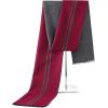 imageAmerican Trends Mens Winter Warm Long Soft Scarf Plaid Tassel Scarf for Men Soft Classic ScarvesRed