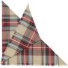 imageAmerican Trends Scarfs for Women Winter Triangle Scarf Classic Plaid Warm Scarf Soft Scarves Knitted Wrap ShawlBeige  Red  Green