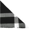 imageAmerican Trends Scarfs for Women Winter Triangle Scarf Classic Plaid Warm Scarf Soft Scarves Knitted Wrap ShawlTriangle Black  White