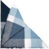 imageAmerican Trends Scarfs for Women Winter Triangle Scarf Classic Plaid Warm Scarf Soft Scarves Knitted Wrap ShawlTriangle Blue  White  Black