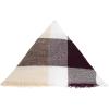 imageAmerican Trends Scarfs for Women Winter Triangle Scarf Classic Plaid Warm Scarf Soft Scarves Knitted Wrap ShawlTriangle Brown  Beige  White