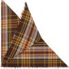 imageAmerican Trends Scarfs for Women Winter Triangle Scarf Classic Plaid Warm Scarf Soft Scarves Knitted Wrap ShawlTriangle Coffee  Brown