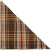 imageAmerican Trends Scarfs for Women Winter Triangle Scarf Classic Plaid Warm Scarf Soft Scarves Knitted Wrap ShawlTriangle Coffee  Brown