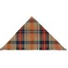 imageAmerican Trends Scarfs for Women Winter Triangle Scarf Classic Plaid Warm Scarf Soft Scarves Knitted Wrap ShawlTriangle Orange  Black