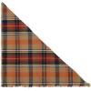 imageAmerican Trends Scarfs for Women Winter Triangle Scarf Classic Plaid Warm Scarf Soft Scarves Knitted Wrap ShawlTriangle Orange  Black