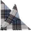 imageAmerican Trends Scarfs for Women Winter Triangle Scarf Classic Plaid Warm Scarf Soft Scarves Knitted Wrap ShawlTriangle Pink  Blue  White