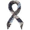 imageAmerican Trends Scarfs for Women Winter Triangle Scarf Classic Plaid Warm Scarf Soft Scarves Knitted Wrap ShawlTriangle Pink  Blue  White