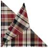 imageAmerican Trends Scarfs for Women Winter Triangle Scarf Classic Plaid Warm Scarf Soft Scarves Knitted Wrap ShawlTriangle Red  Beige  Black