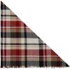 imageAmerican Trends Scarfs for Women Winter Triangle Scarf Classic Plaid Warm Scarf Soft Scarves Knitted Wrap ShawlTriangle Red  Beige  Black