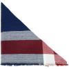 imageAmerican Trends Scarfs for Women Winter Triangle Scarf Classic Plaid Warm Scarf Soft Scarves Knitted Wrap ShawlTriangle Red  White  Blue
